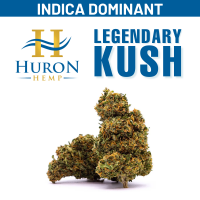 Huron Hemp - CBD Flower - Legendary Kush 0.5oz